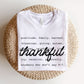 "Thankful - Students Who Don't Say 6 - 7" Teacher T-shirt - Teacher Care Crate - T-Shirt