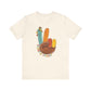 "Thankful Teacher Turkey Hand" Thanksgiving Teacher T-shirt - Teacher Care Crate - T-Shirt