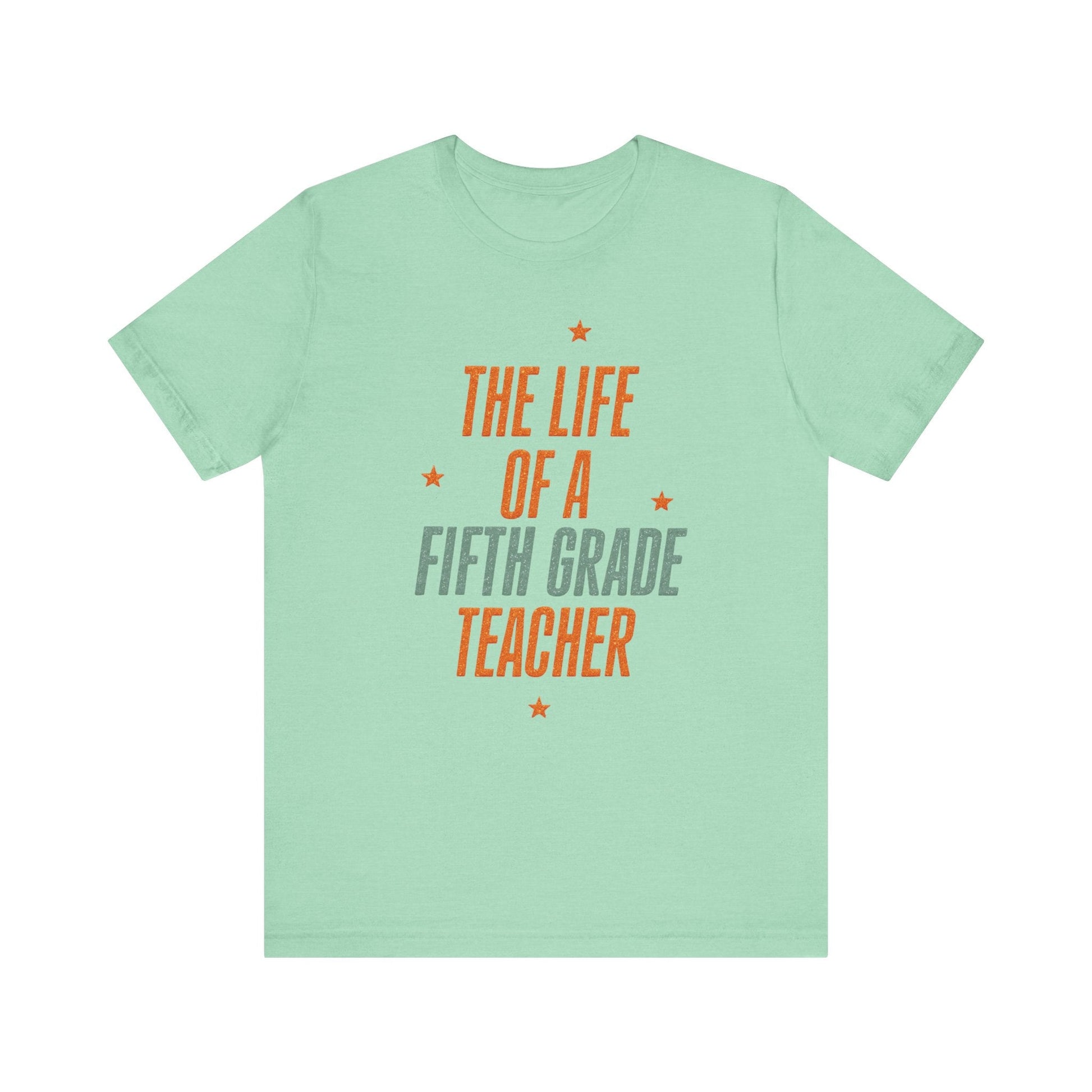 "The Life of a Fifth Grade Teacher" Swiftie Teacher T-shirt - Teacher Care Crate - T-Shirt