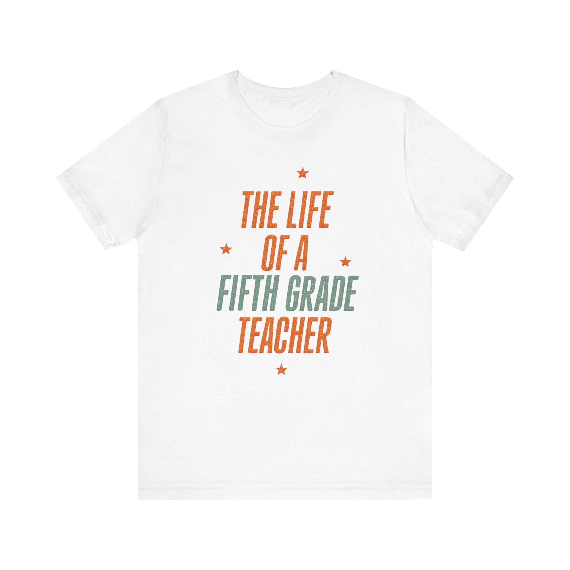 "The Life of a Fifth Grade Teacher" Swiftie Teacher T-shirt - Teacher Care Crate - T-Shirt