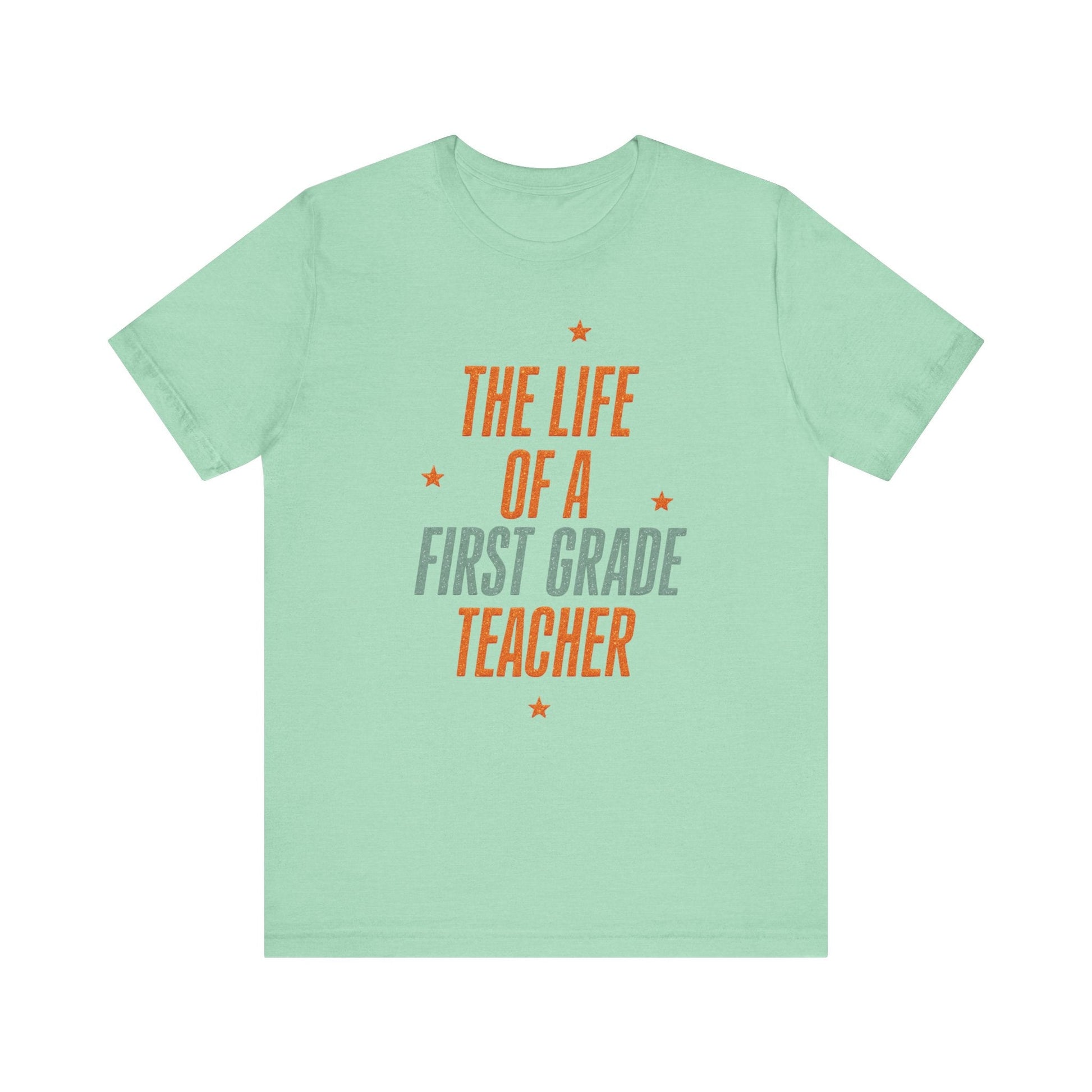 "The Life of a First Grade Teacher" Swiftie Teacher T-shirt - Teacher Care Crate - T-Shirt