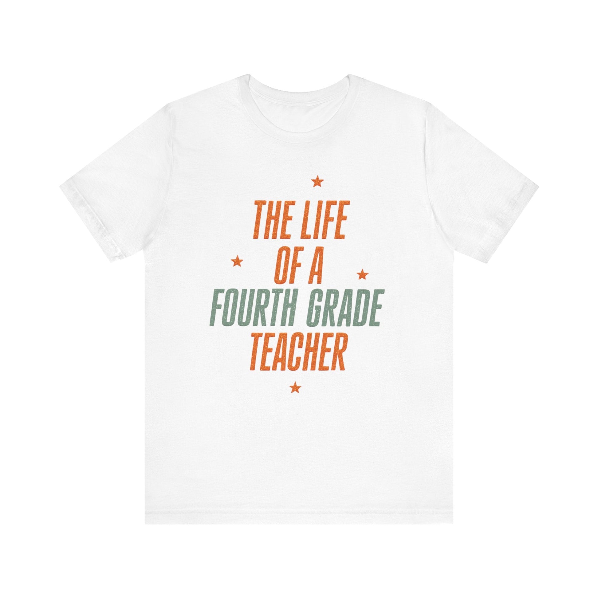 "The Life of a Fourth Grade Teacher" Swiftie Teacher T-shirt - Teacher Care Crate - T-Shirt