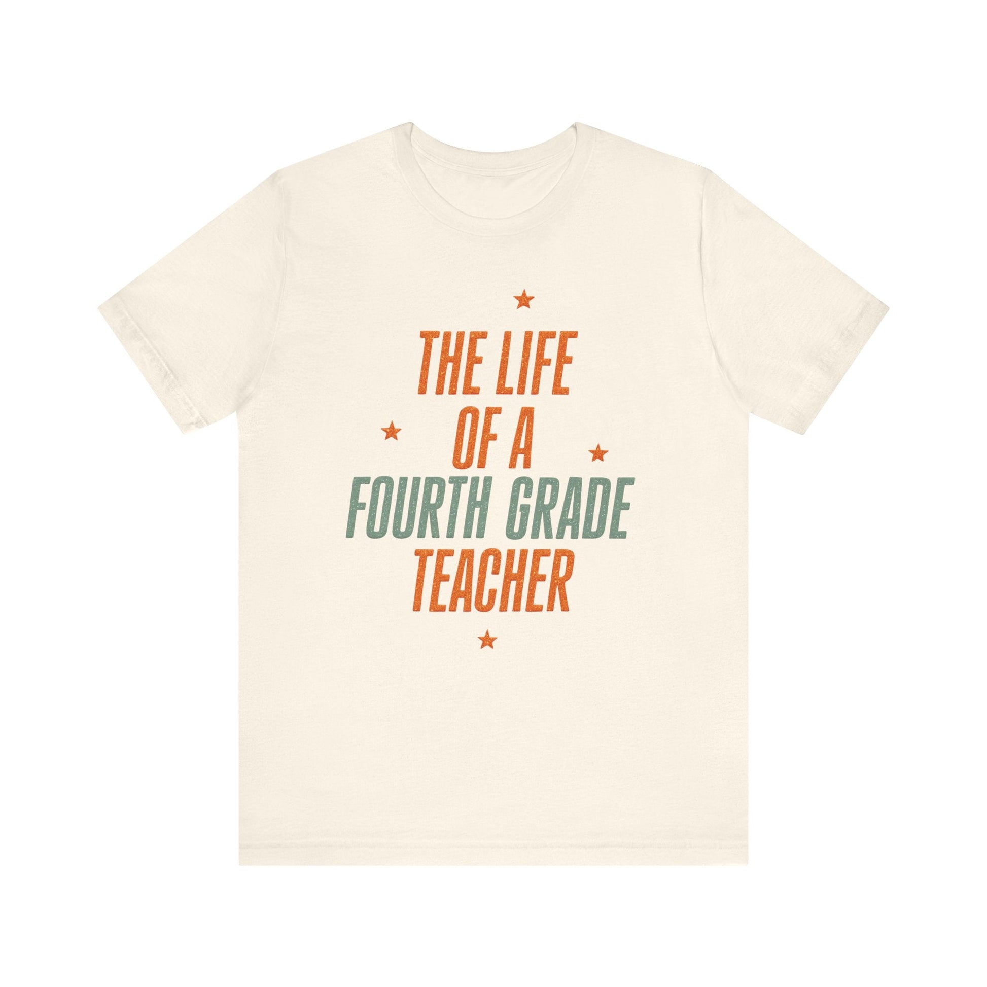 "The Life of a Fourth Grade Teacher" Swiftie Teacher T-shirt - Teacher Care Crate - T-Shirt