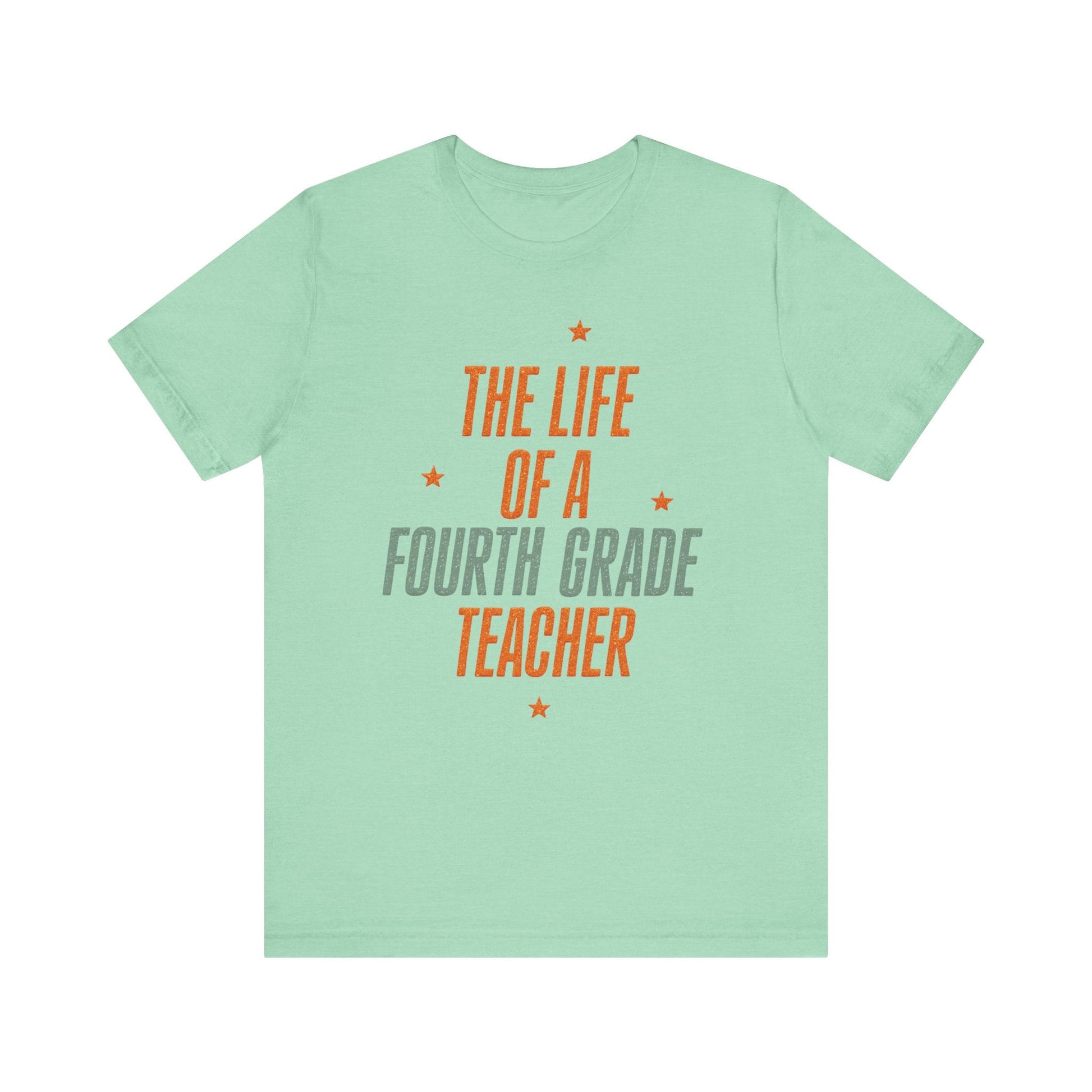 "The Life of a Fourth Grade Teacher" Swiftie Teacher T-shirt - Teacher Care Crate - T-Shirt