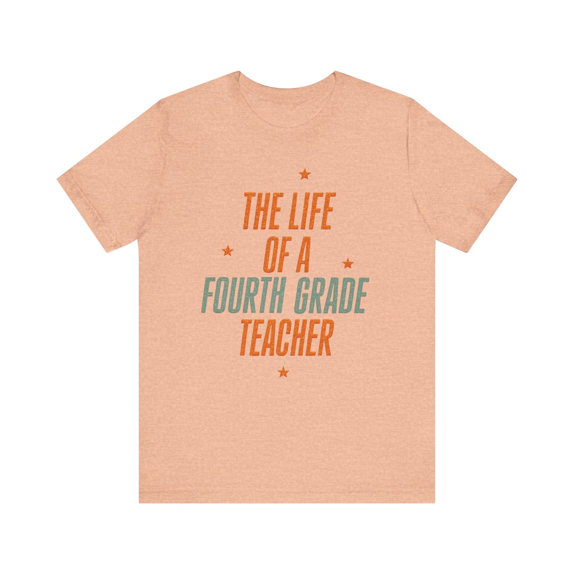 "The Life of a Fourth Grade Teacher" Swiftie Teacher T-shirt - Teacher Care Crate - T-Shirt