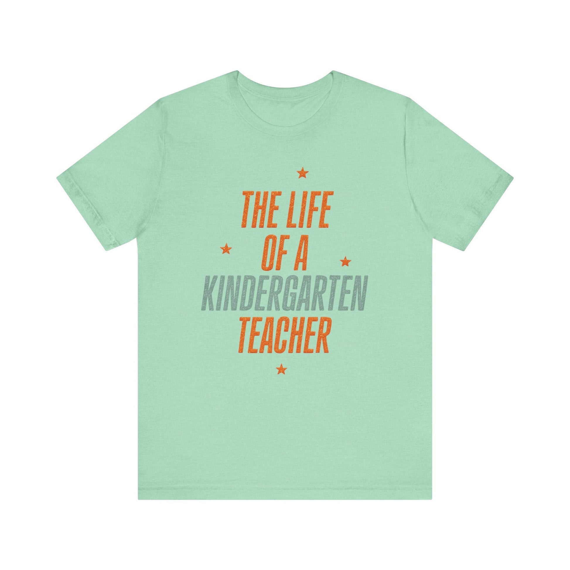 "The Life of a Kindergarten Teacher" Swiftie Teacher T-shirt - Teacher Care Crate - T-Shirt