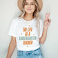 "The Life of a Kindergarten Teacher" Swiftie Teacher T-shirt - Teacher Care Crate - T-Shirt