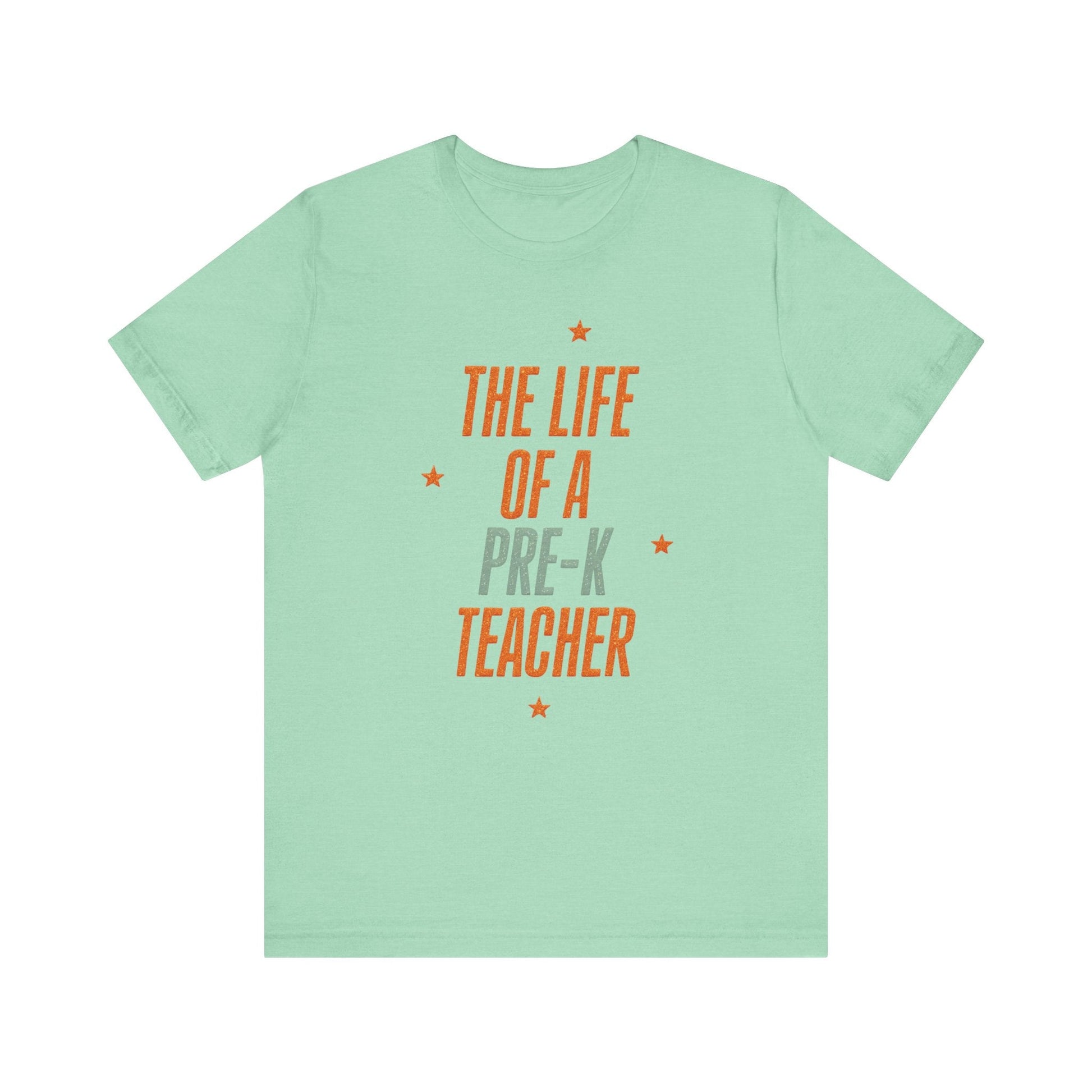 "The Life of a Pre - K Teacher" Swiftie Teacher T-shirt - Teacher Care Crate - T-Shirt