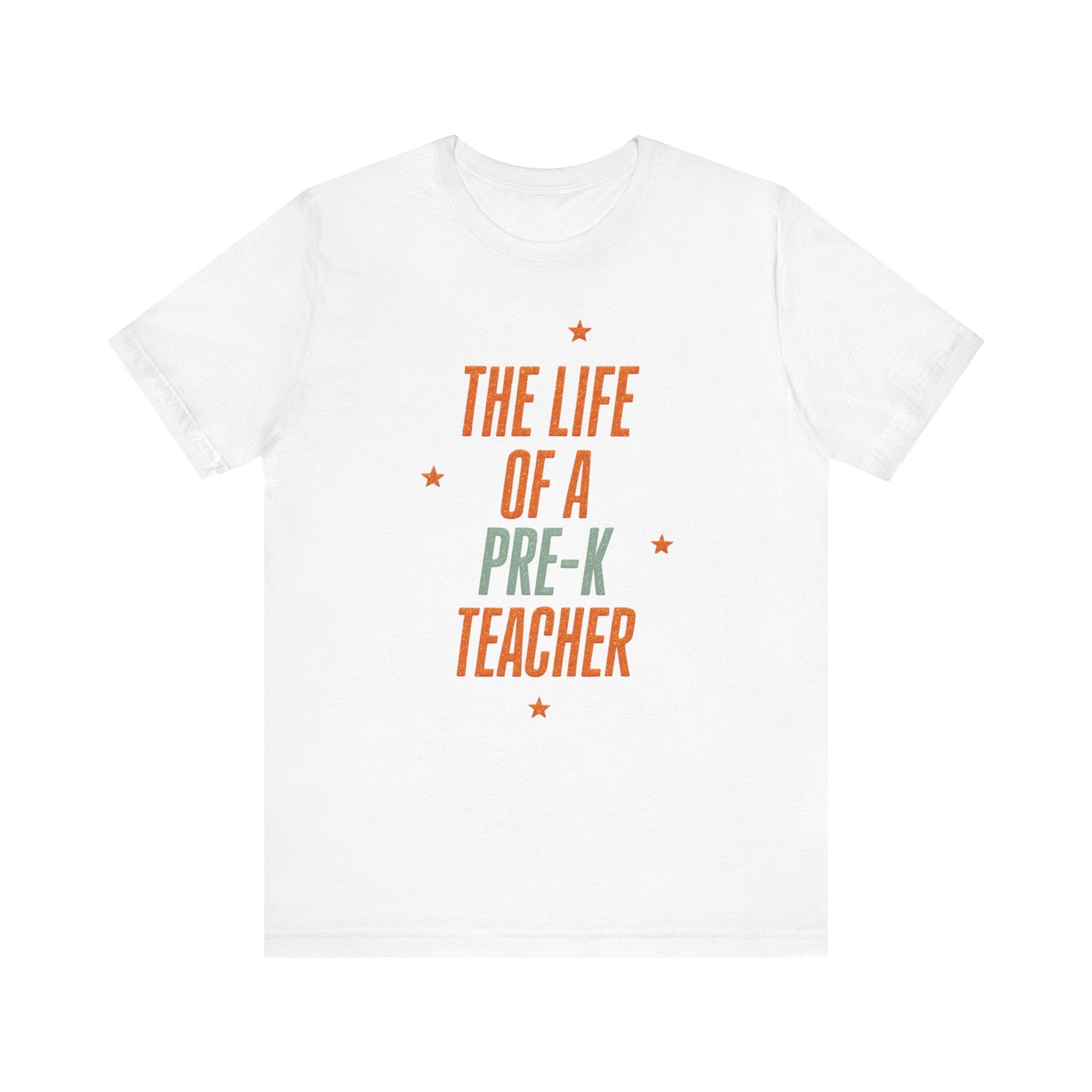 "The Life of a Pre - K Teacher" Swiftie Teacher T-shirt - Teacher Care Crate - T-Shirt