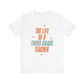 "The Life of a Third Grade Teacher" Swiftie Teacher T-shirt - Teacher Care Crate - T-Shirt