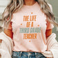 "The Life of a Third Grade Teacher" Swiftie Teacher T-shirt - Teacher Care Crate - T-Shirt