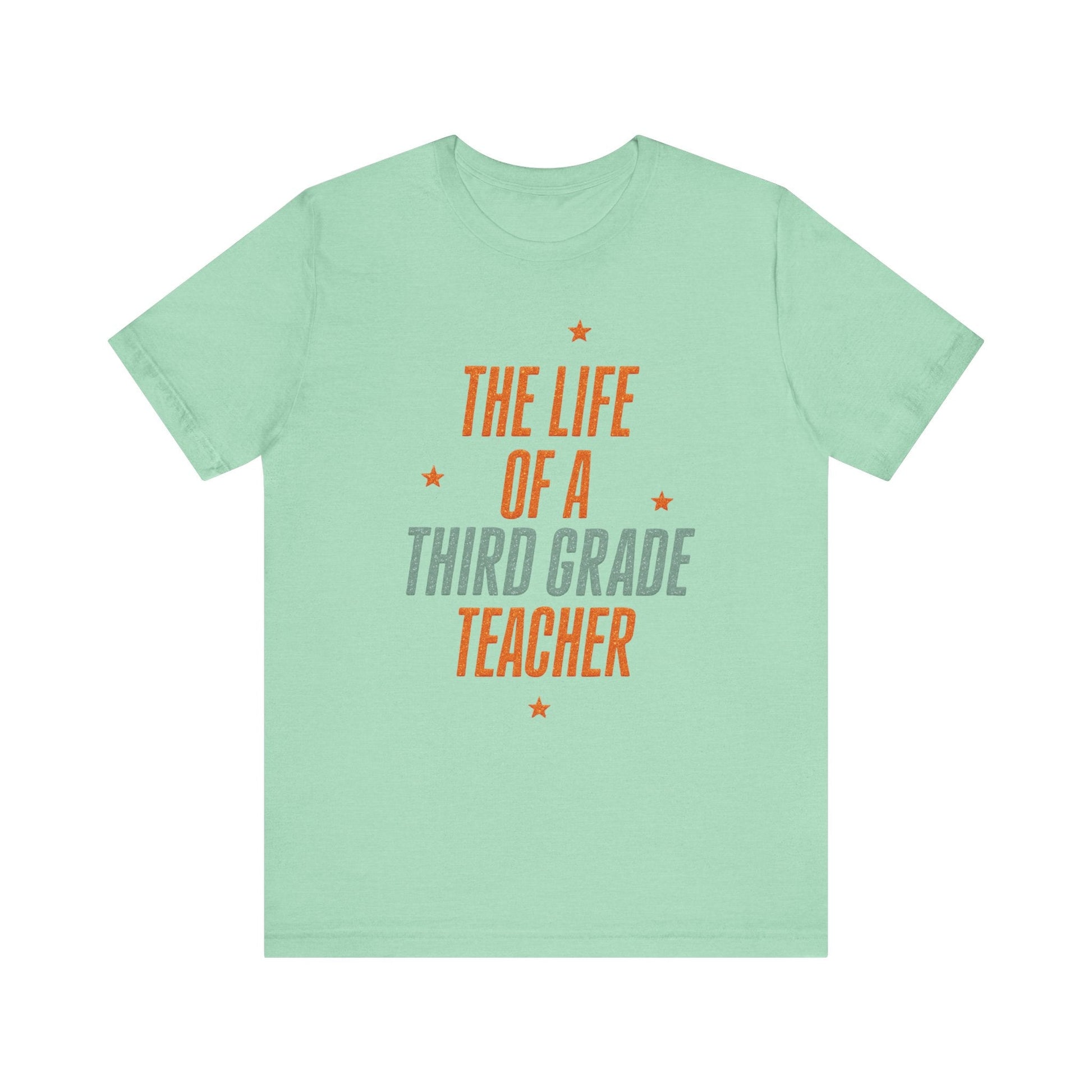 "The Life of a Third Grade Teacher" Swiftie Teacher T-shirt - Teacher Care Crate - T-Shirt