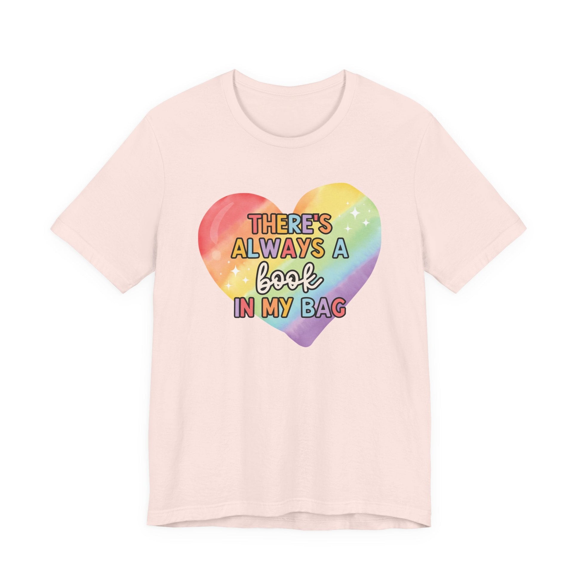 "There's Always A Book In My Bag" Teacher T-shirt - Teacher Care Crate - T-Shirt