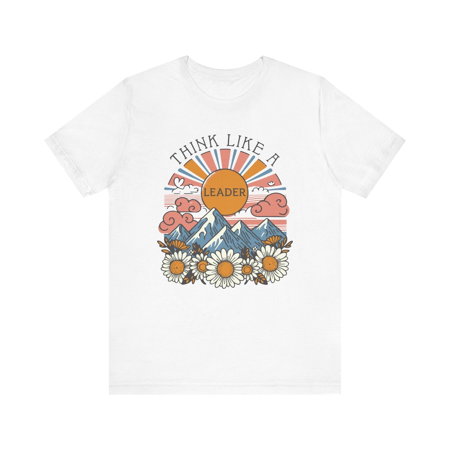 "Think Like A Leader" Teacher T-shirt - Teacher Care Crate - T-Shirt