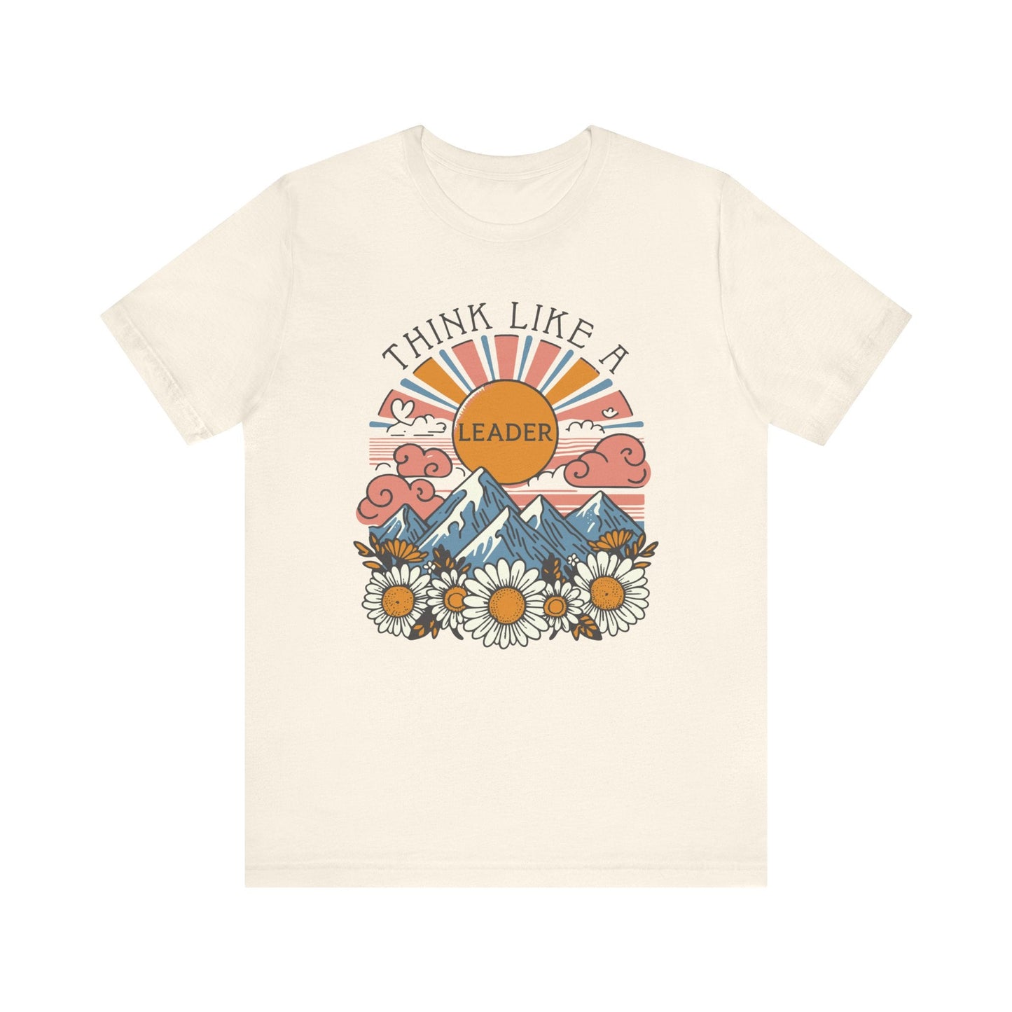 "Think Like A Leader" Teacher T-shirt - Teacher Care Crate - T-Shirt