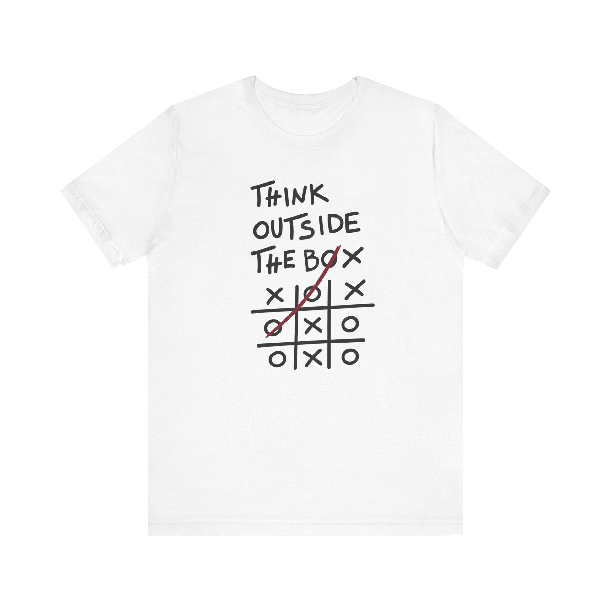 "Think Outside The Box" Teacher T-shirt - Teacher Care Crate-T-Shirt