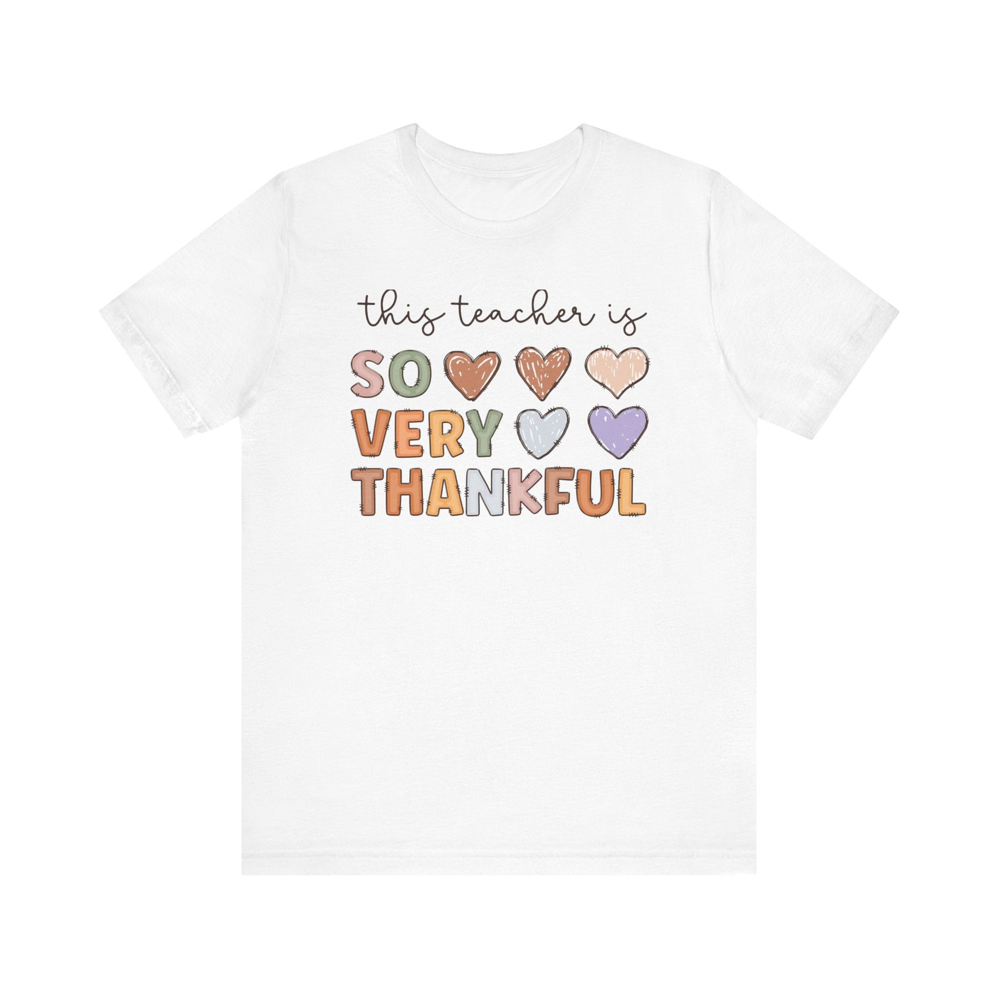 "This Teacher is So Very Thankful" Teacher T-Shirt - Teacher Care Crate - T-Shirt