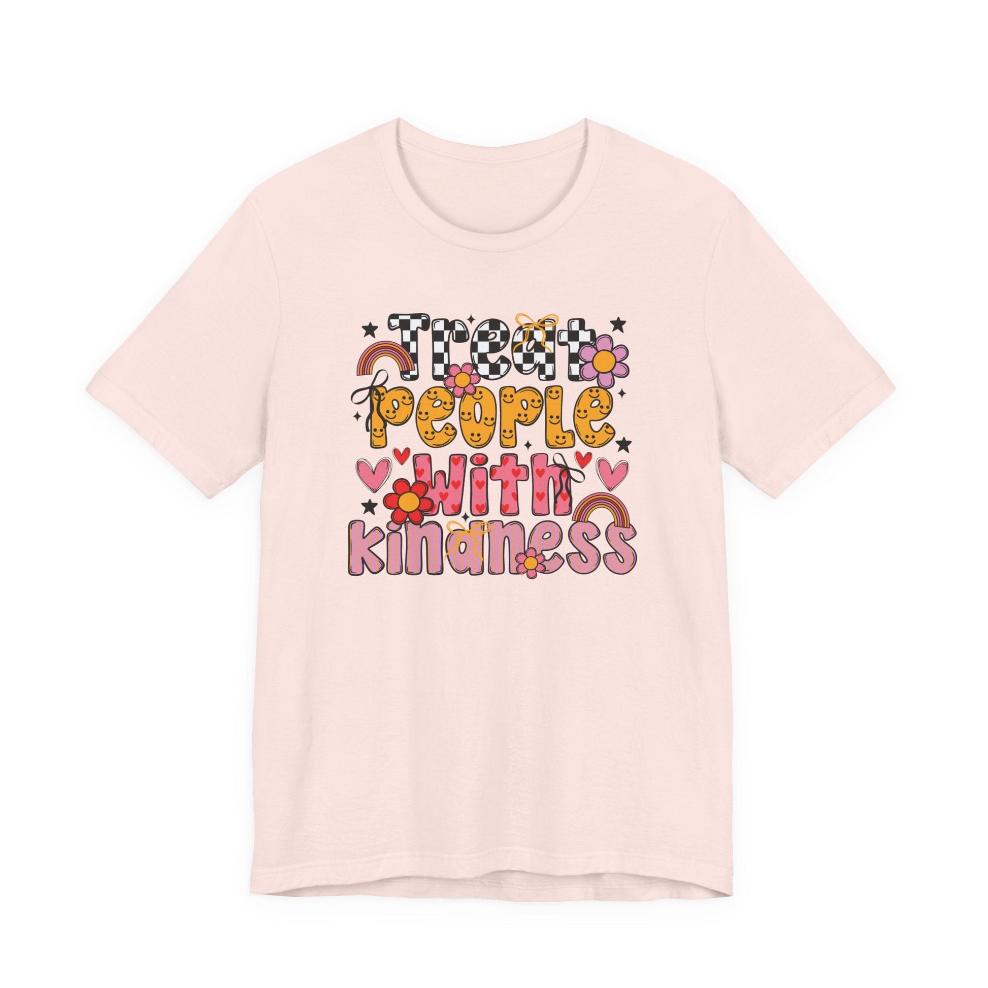 "Treat People With Kindness" Teacher T-shirt - Teacher Care Crate - T-Shirt