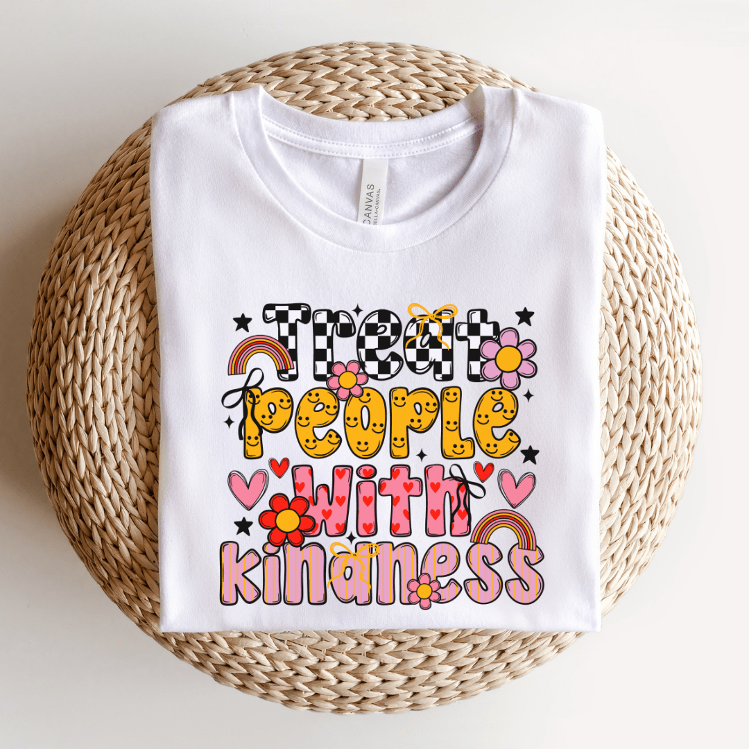 "Treat People With Kindness" Teacher T-shirt - Teacher Care Crate - T-Shirt