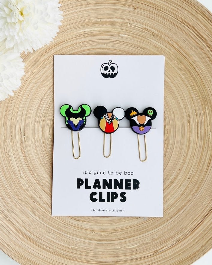Villainous Planner Clips - Teacher Care Crate - 