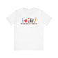 "We Are Better Together" Cute Doodles Teacher T-shirt - Teacher Care Crate-T-Shirt
