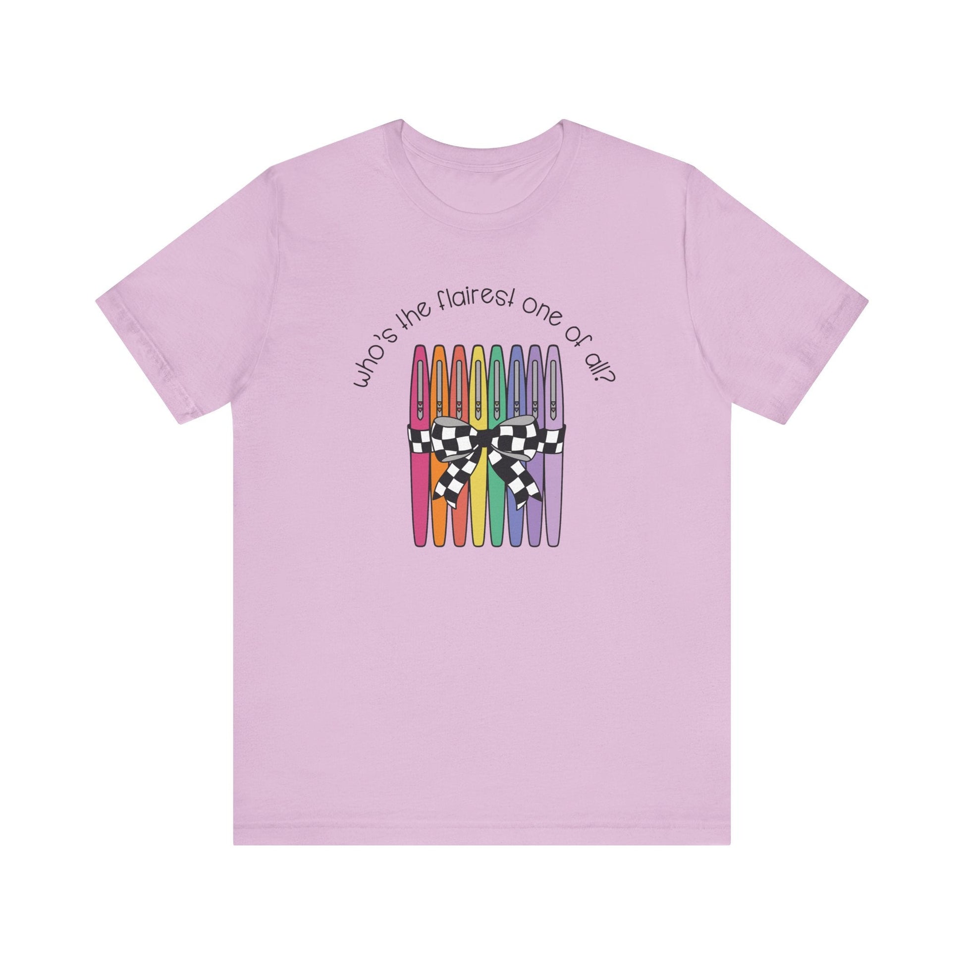 "Who's the Flairest One of All?" Teacher T-shirt - Teacher Care Crate - T-Shirt