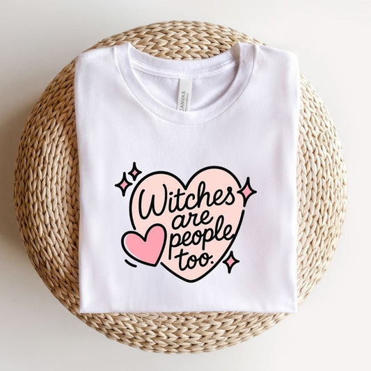 "Witches Are People Too" Halloween Teacher T-shirt - Teacher Care Crate - T-Shirt