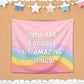 'You Are Capable' Hanging Tapestry - Teacher Care Crate - 