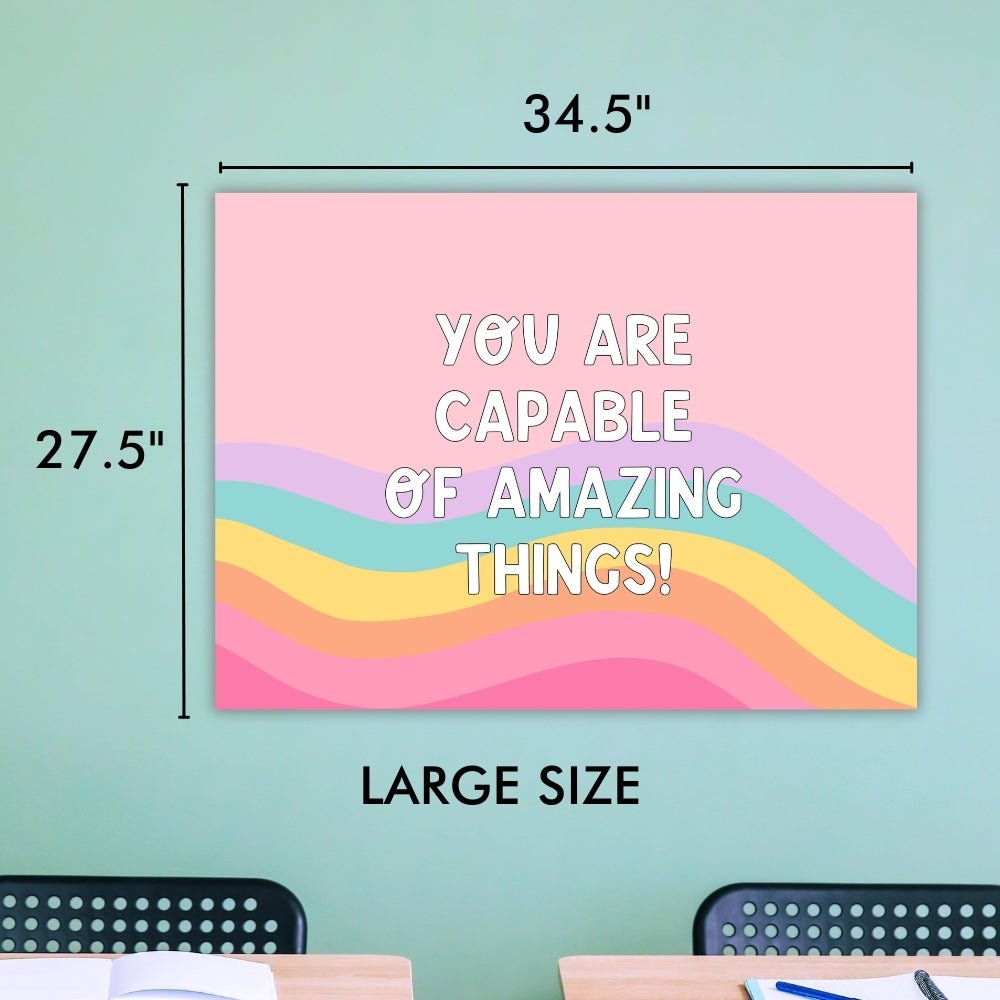 'You Are Capable' Hanging Tapestry - Teacher Care Crate - 