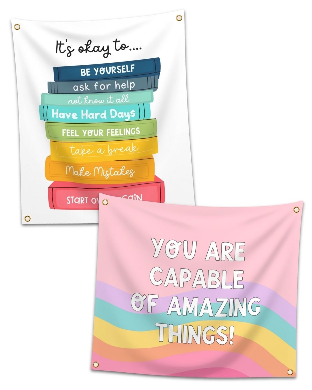 'You Are Capable' Hanging Tapestry - Teacher Care Crate - 