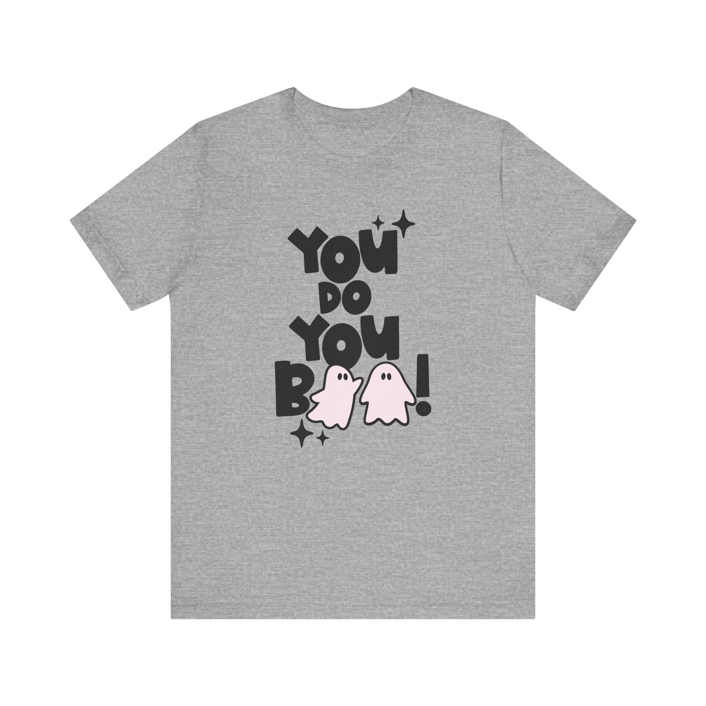 "You Do You Boo" Block Letter Halloween Teacher T-shirt - Teacher Care Crate - T-Shirt