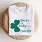 "You're So Lucky I'm Your Teacher" Funny Teacher T-shirt - Teacher Care Crate - T-Shirt