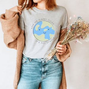 'Keep the Planet Clean, It's not Uranus' Teacher T-Shirt