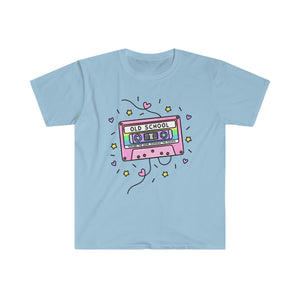 'Old School' 90's Cassette Tape Retro Teacher Shirt