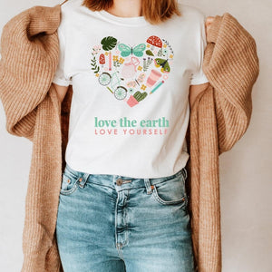 'Love the Earth, Love Yourself' Teacher T-shirt