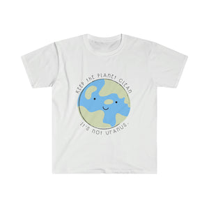 'Keep the Planet Clean, It's not Uranus' Teacher T-Shirt
