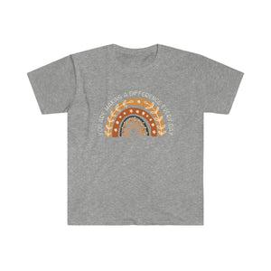 'You are Making a Difference' Rainbow Teacher T-shirt
