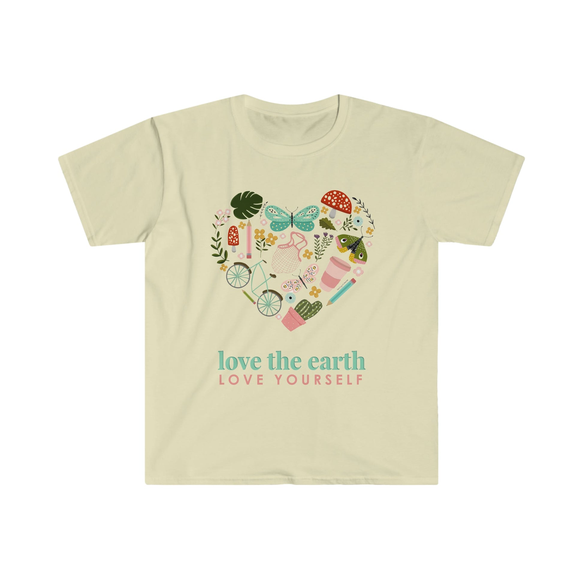 "Love the Earth, Love Yourself" Teacher T-shirt - Teacher Care Crate - T-Shirt