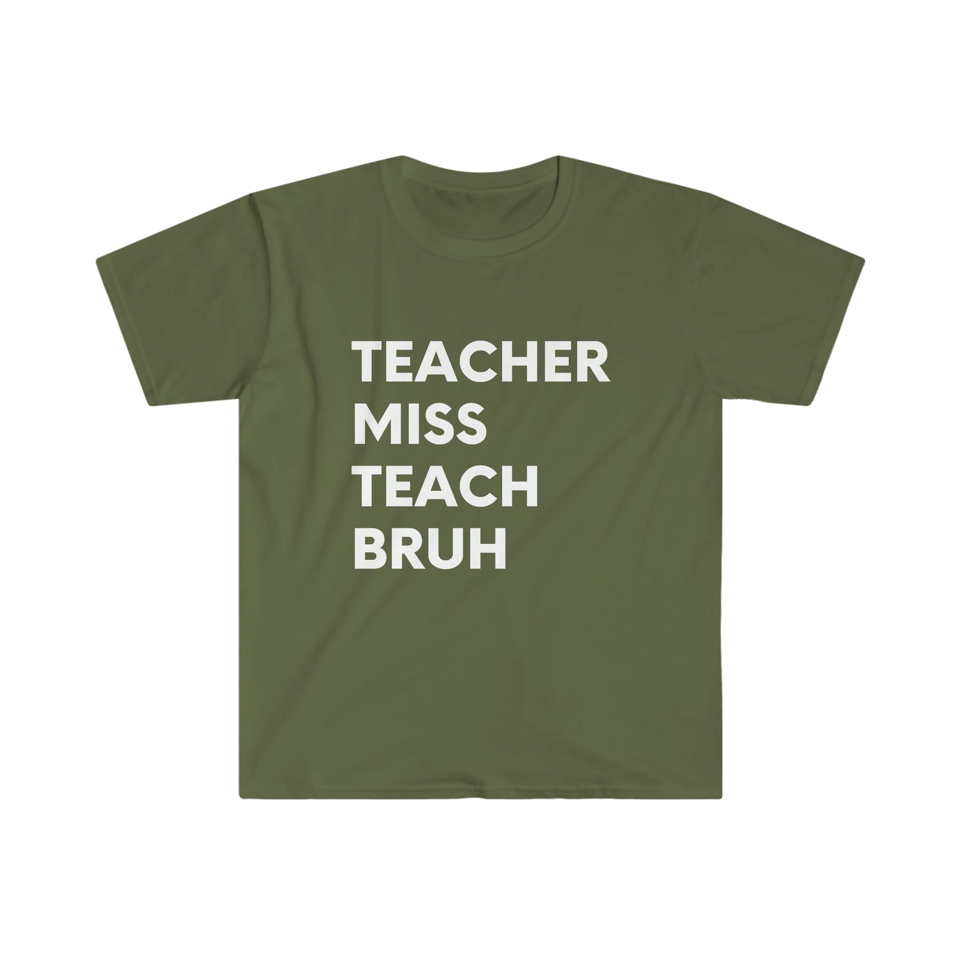 "Teacher Miss Teach Bruh" Teacher T-Shirt - Teacher Care Crate - T-Shirt